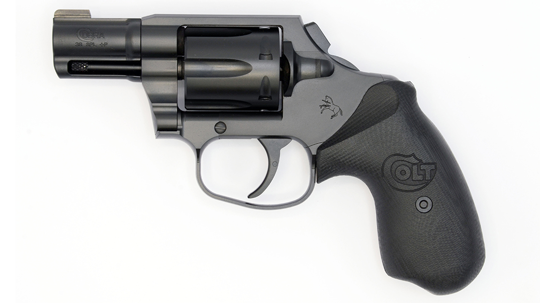 Colt Cobra 2-inch Matte Black DLC, G10 Grips