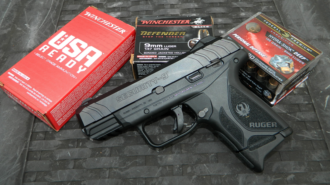 The author tested the Ruger Security-9 Compact with several loads.