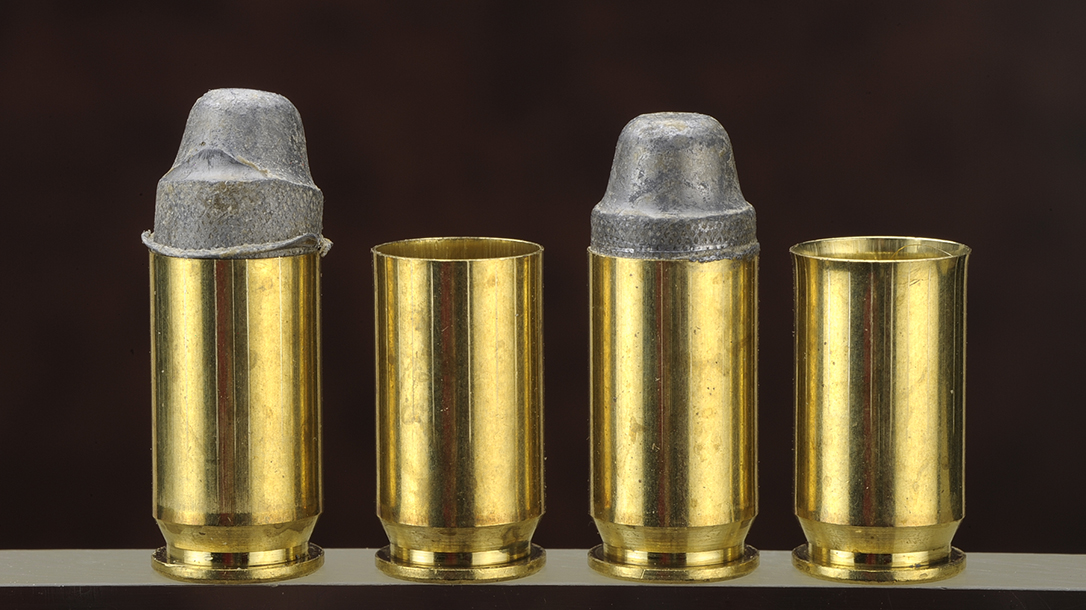 Use new .45 Ammo cases when possible