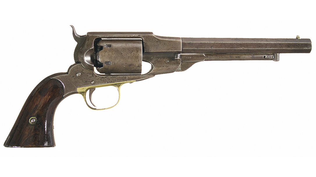 .44-caliber Remington-Beals Army looked like a Whitney model.