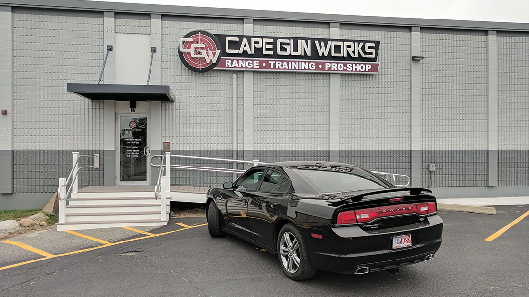Cape Gun Works, luxury gun ranges, outside