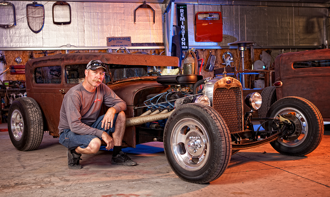 The makings of a great rat rod beginning with an owner full of passion and commitment.
