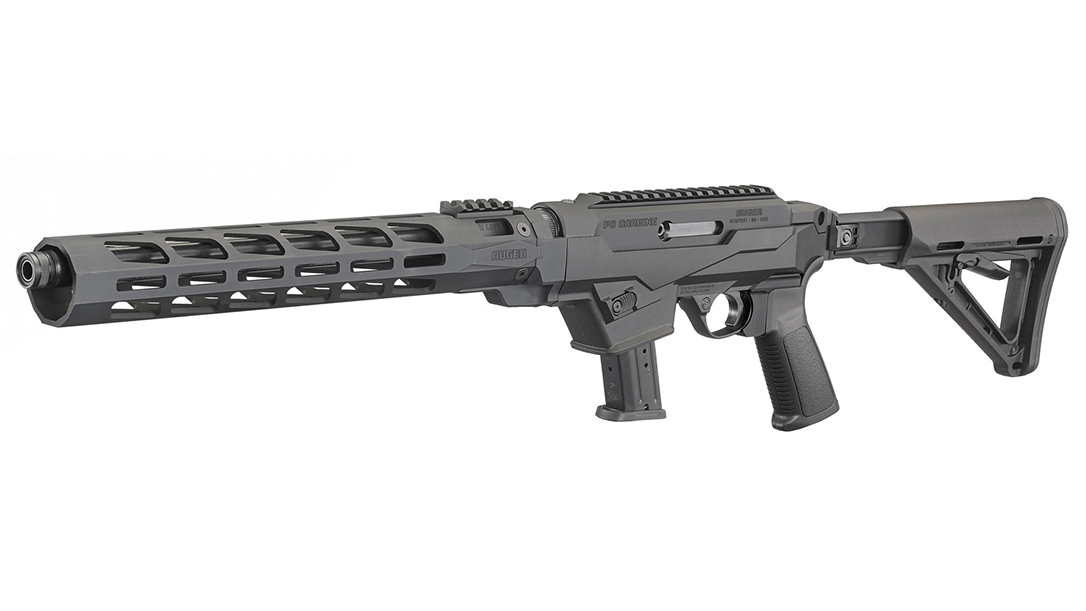 Ruger PC Carbine Chassis left side angle.