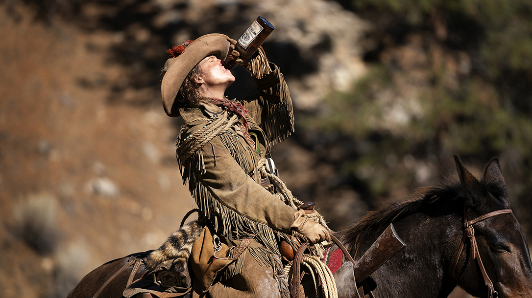 Always ready for a drink or a fight, Calamity Jane always carried guns in Deadwood.