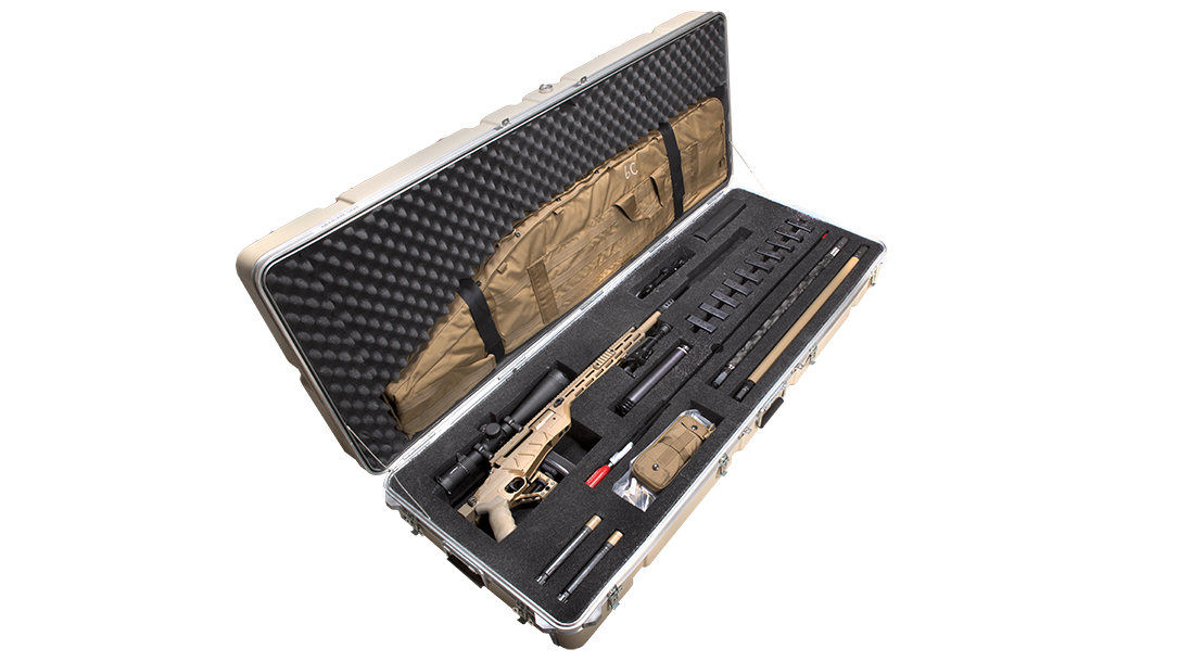 Accurate-Mag AMSR rifle, case, kit