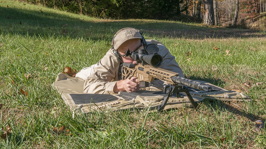 Accurate-Mag AMSR rifle, testing