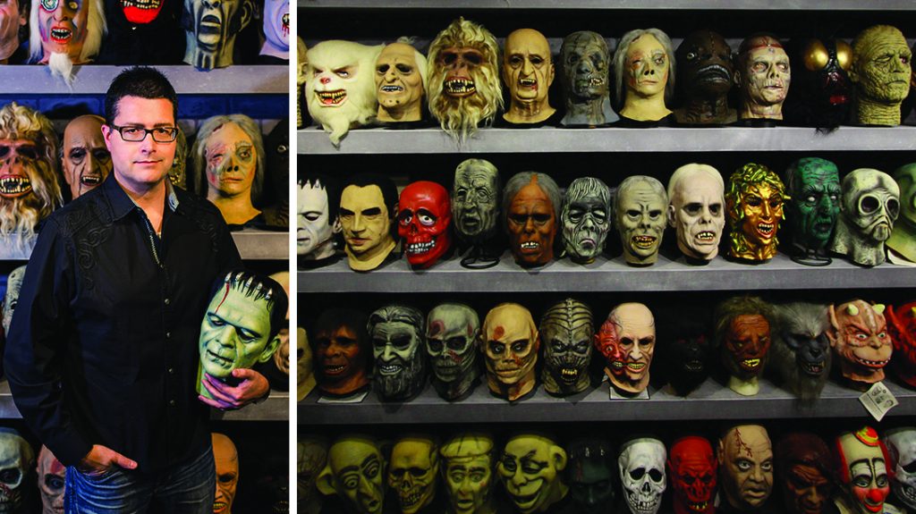 Halloween Mask Collection, Don Post Studios, Rudy Munis, collector