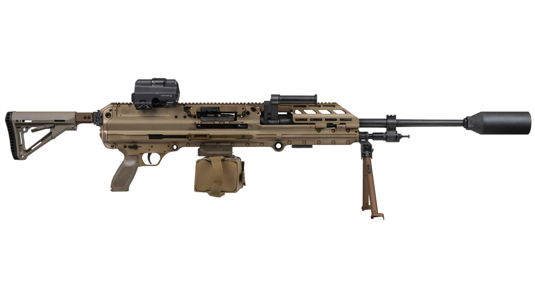 SIG MG 338 Machine Gun, USSOCOM, 338 Norma Mag, extended