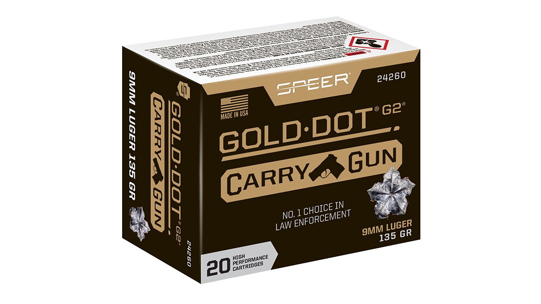 Gold Dot Carry Gun was designed to perform in carry guns.