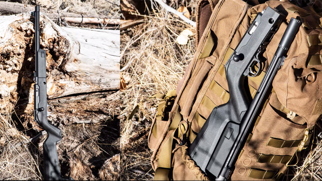 22 Bolt-Action Takedown Rifle, backpack gun