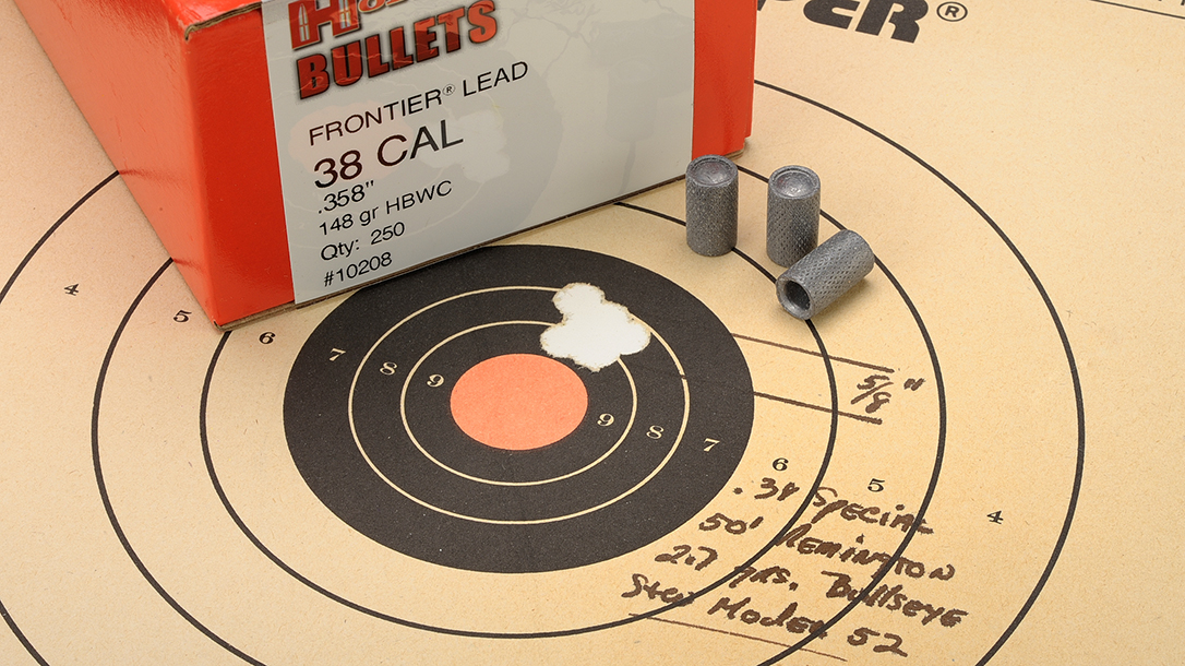 When done right, the flat-nosed bullets provide exceptional accuracy.