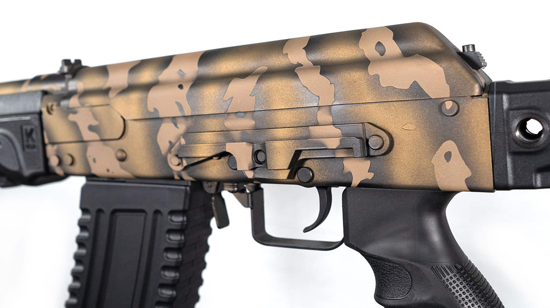 Built in the U.S., the KUSA Firearm is based on the Saiga design.