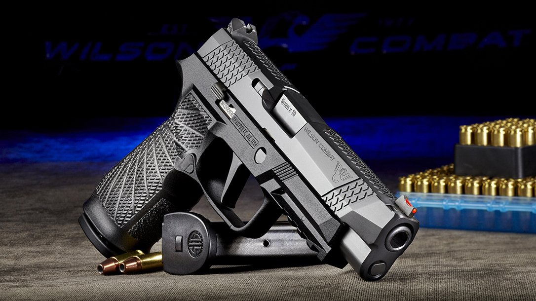 Wilson Combat SIG pistol collaboration, black, right