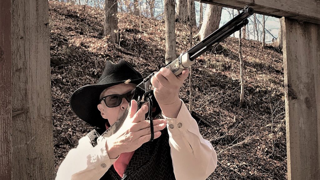 During field testing, the lever-action proved both fast and accurate. 