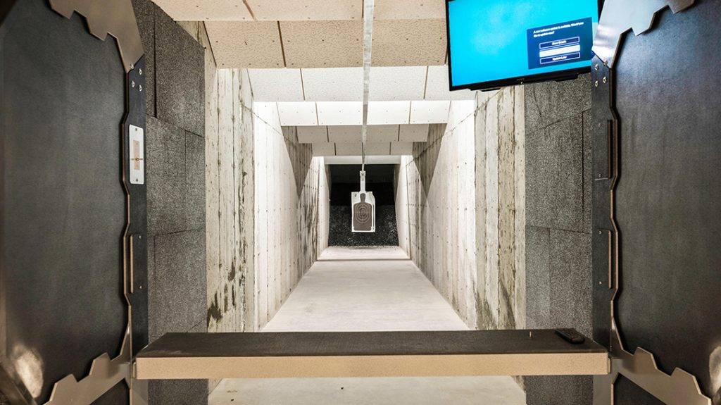 Indoor Shooting Range, target