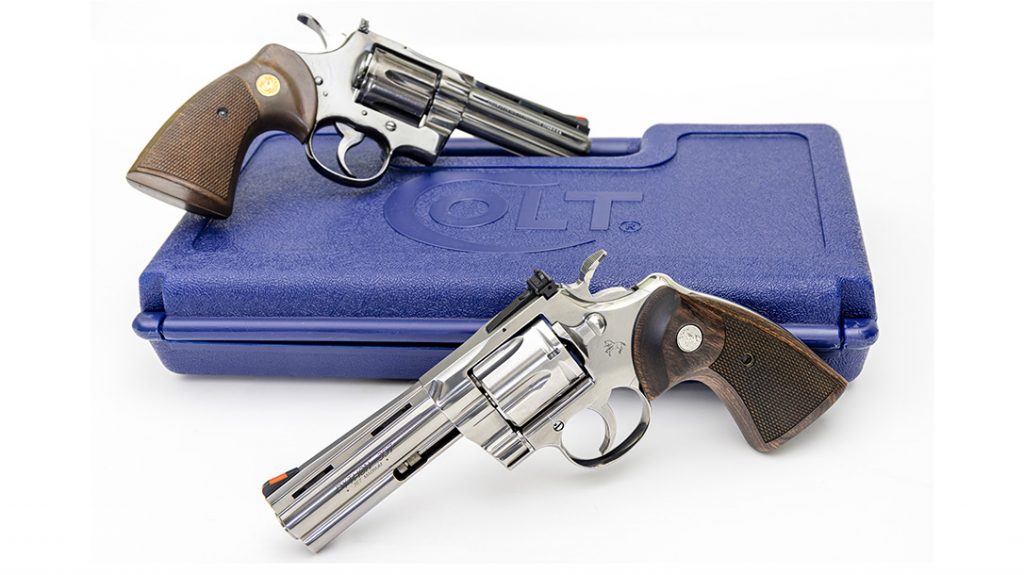 The new Colt Python 357 compared favorably the classic model from the 70s. 