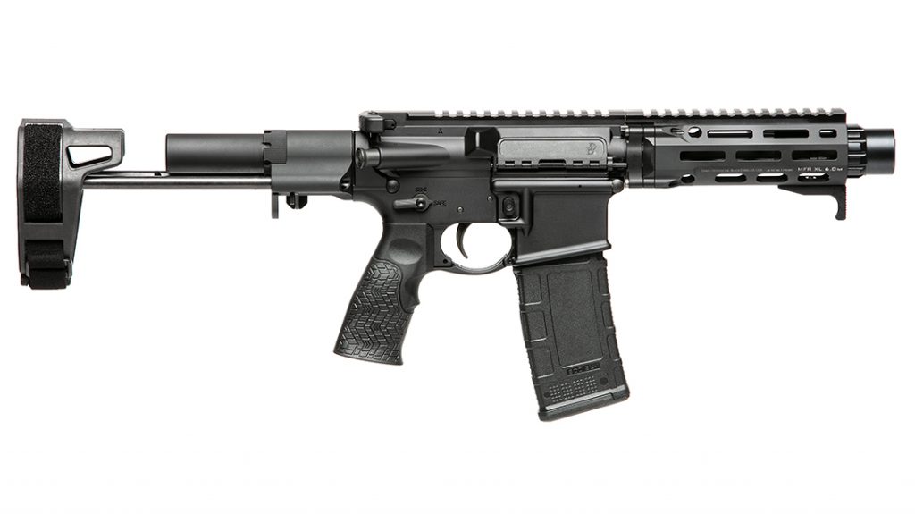 The stock design enables the DDM4 PDW to be extremely compact. 