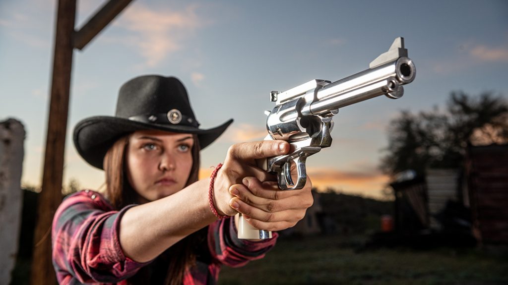 The 17-year-old competitive shooter wants to compete in a World Shoot someday. 