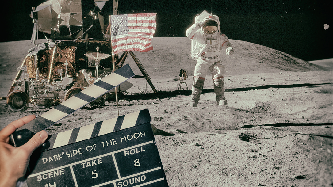 Was the moon landing faked? This is a common conspiracy theory!
