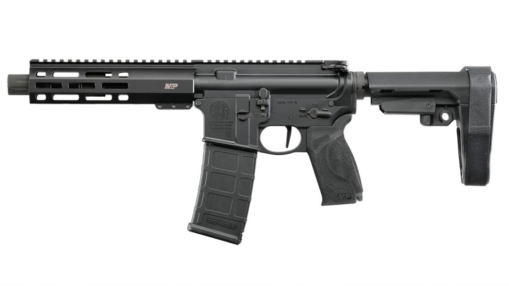 Smith & Wesson M&P15 Pistol, AR Pistol, left