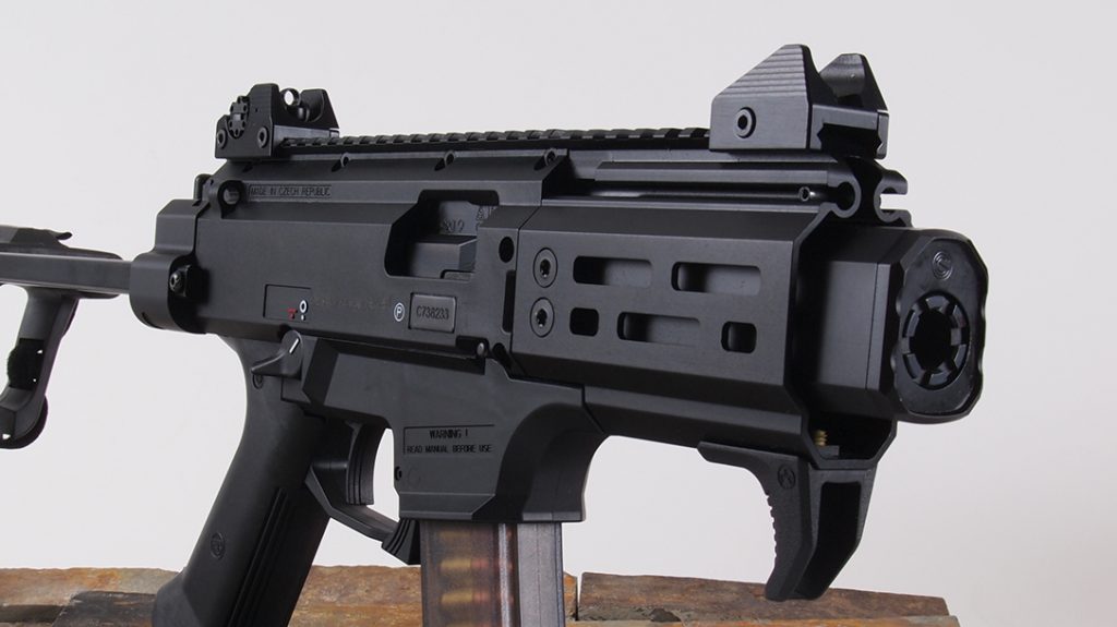 The new CZ Scorpion EVO 3 features several upgrades worthy of home defense.