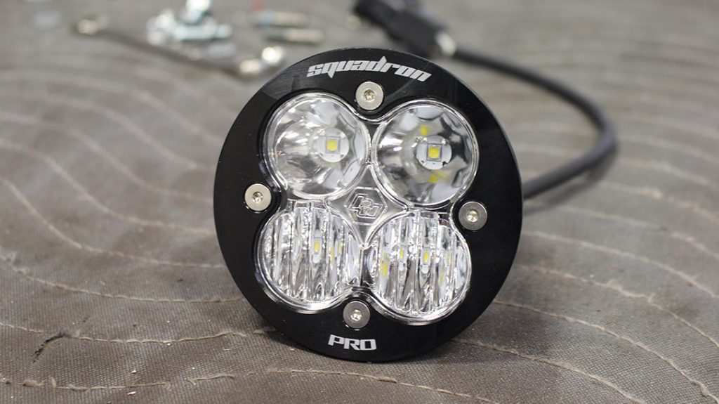 The Squadron Pro packs 4,600 Lumens at 40 watts.