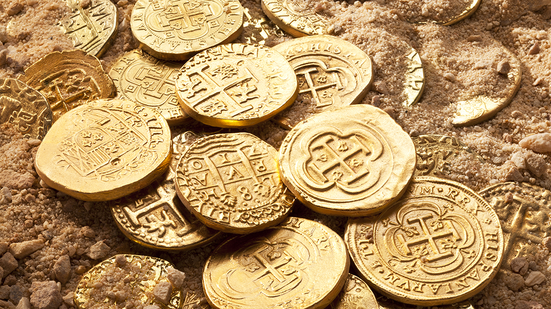 Gold doubloons and gold cobbs are just some of the treasure that can be found in the worlds oceans.