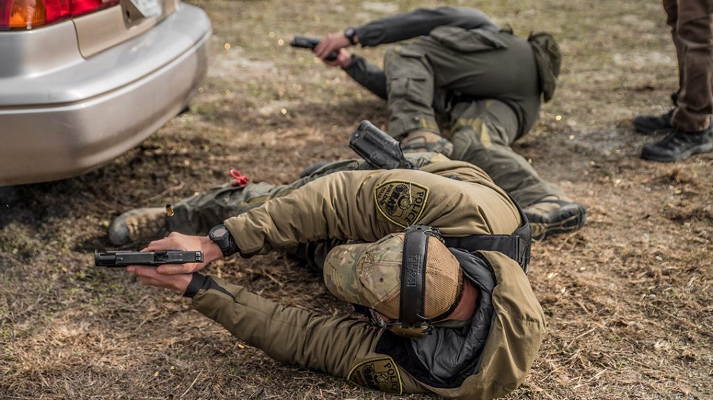 The vehicle cqb course also goes through dynamic positions.