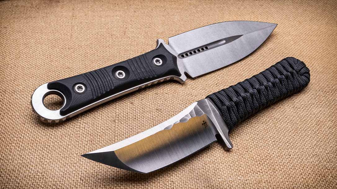 Two fine examples of the quality and craftsmanship that goes into every Borka Blade.