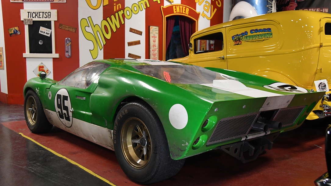 The Side of the Ford GT40 most recognizable to other LeMans drivers.