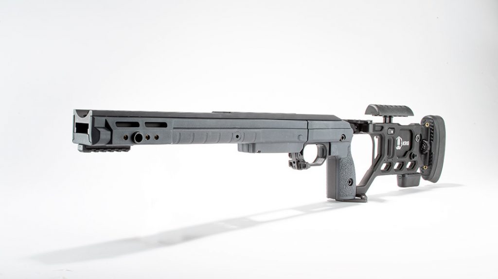 The KRG Whiskey 3 features the simplest design of the 7 top rifle chassis.