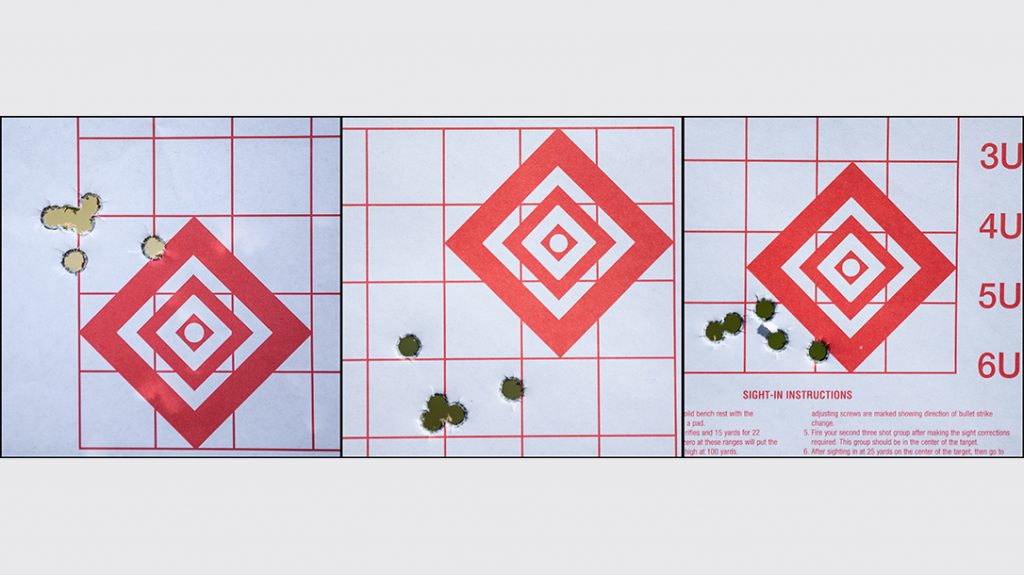 From a simple rest at 25 yards, the MR73 shot most groups at or under 1.5 inches. This was repeated with various ammunition types and weights.