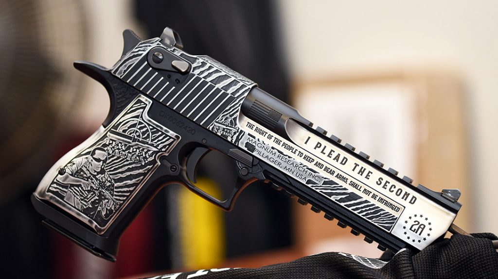 Every inch of this custom Desert Eagle is filled with American pride.