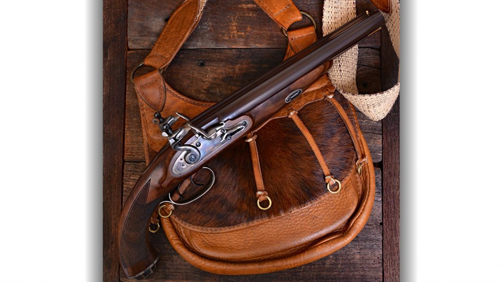 Pedersoli’s new double-barrel Flintlock pistol is based on original designs from the late 18th and very early 19th centuries. It is chambered in 20 gauge. That's the same as the earlier Pedersoli double hammer percussion model Howdah Hunter, introduced 14 years ago. The Howdah Hunter is based on later 19th century designs.