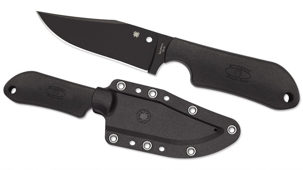 The Spyderco Street Beat is a compact Bowie-style knife patterned on Fred Perrin’s acclaimed original.