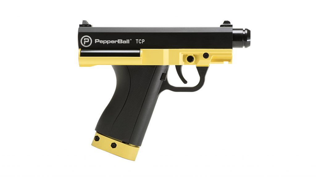 The Pepperball TCP pistol Launcher