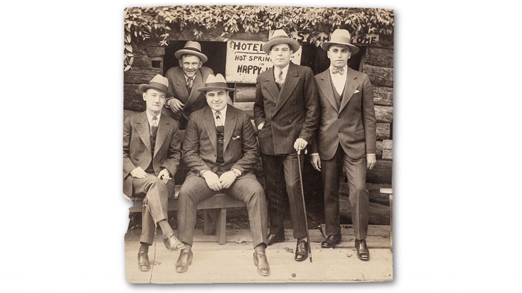 Al Capone and associates.
