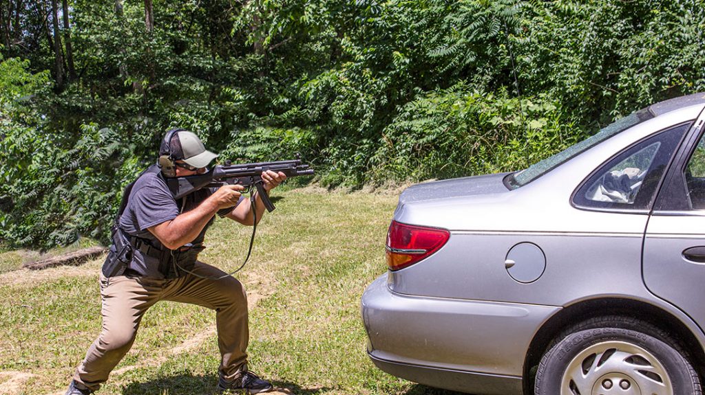 Combat shooting should include vehicle tactics.
