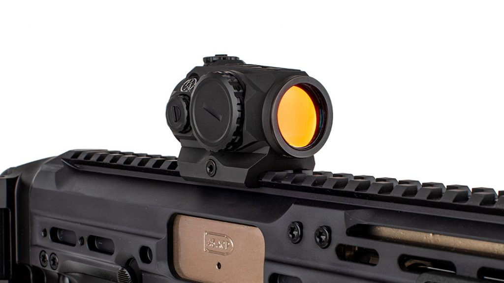 Primary Arms SLX MD-20 MRD rifle red dot optics.