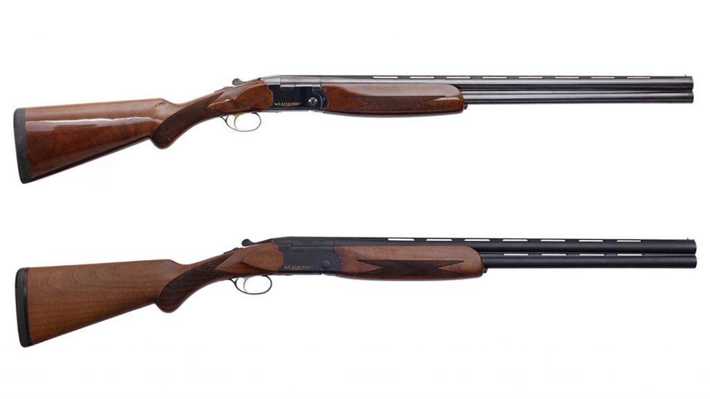 The Weatherby Orion 20-Gauge Orion I and Matte Blue field models.