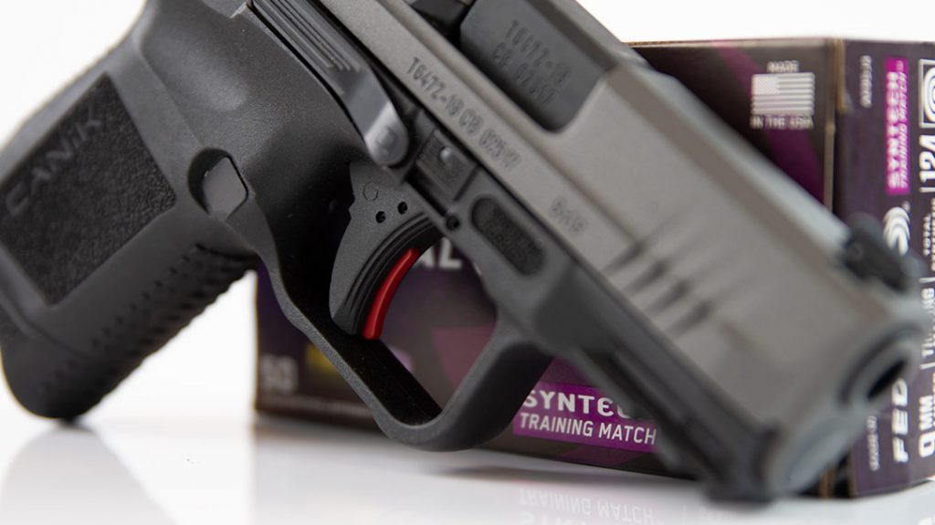 The little Canik's trigger is what sets it apart from many other striker-fired pistols on the market. The author ranks it second only to the trigger on the stock Walther PPQ.