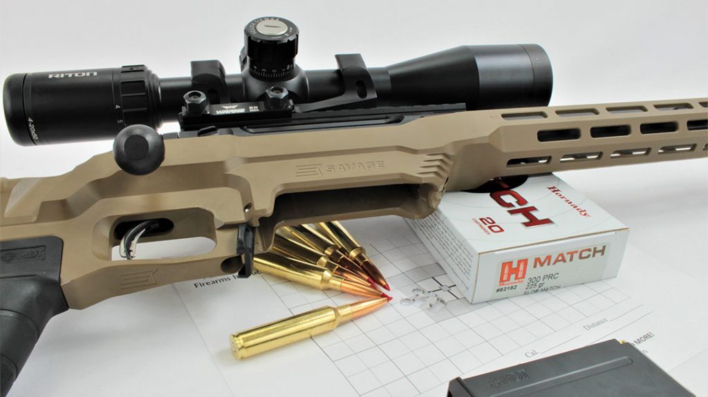 Hornady ELD MATCH produced sub-MOA accuracy at several different ranges. And it held that accuracy out to 1,040 yards.