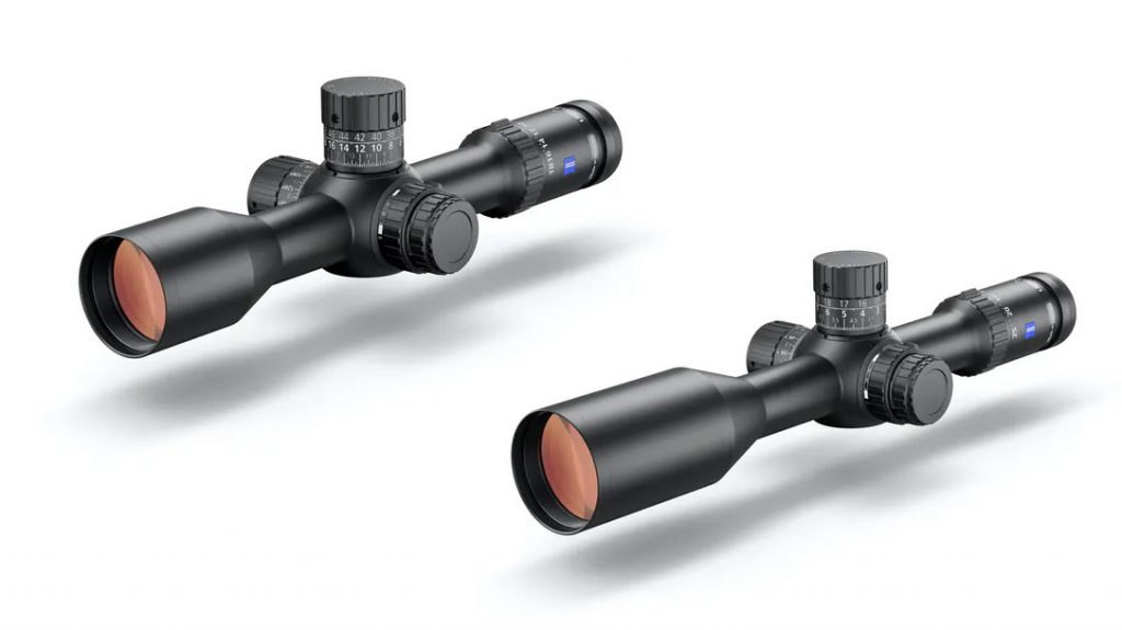 ZEISS LRP S5 Riflescopes - 318-50 (left) and 525-56 (right)