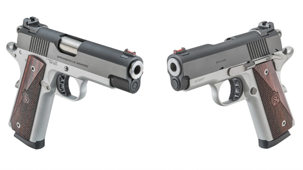 Springfield Armory introduced two new Ronin EMP 9mm pistols.