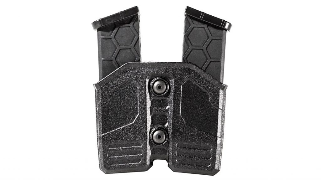 The SENTRY Tactical Injection-Molded Double Mag Pouch rounds out its EDC Holsters.