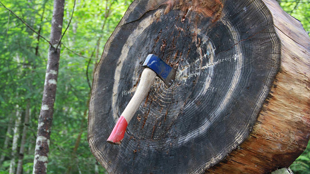 Do you know how to throw an ax and actually impact a target correctly