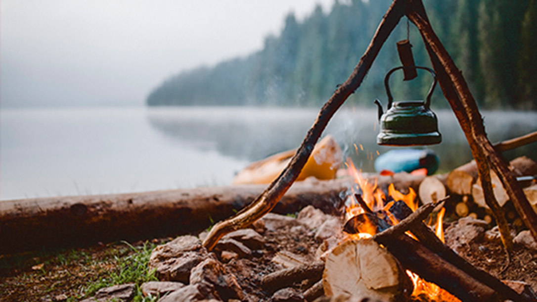 Learn how to build a campfire.