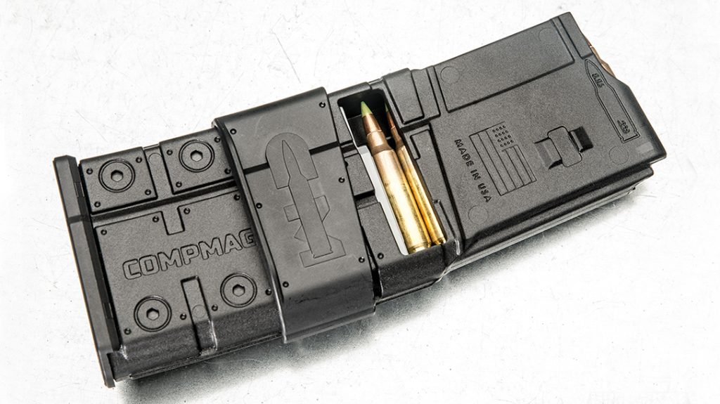 The CA Comp Mag helps make your AR-15 legal in New York.