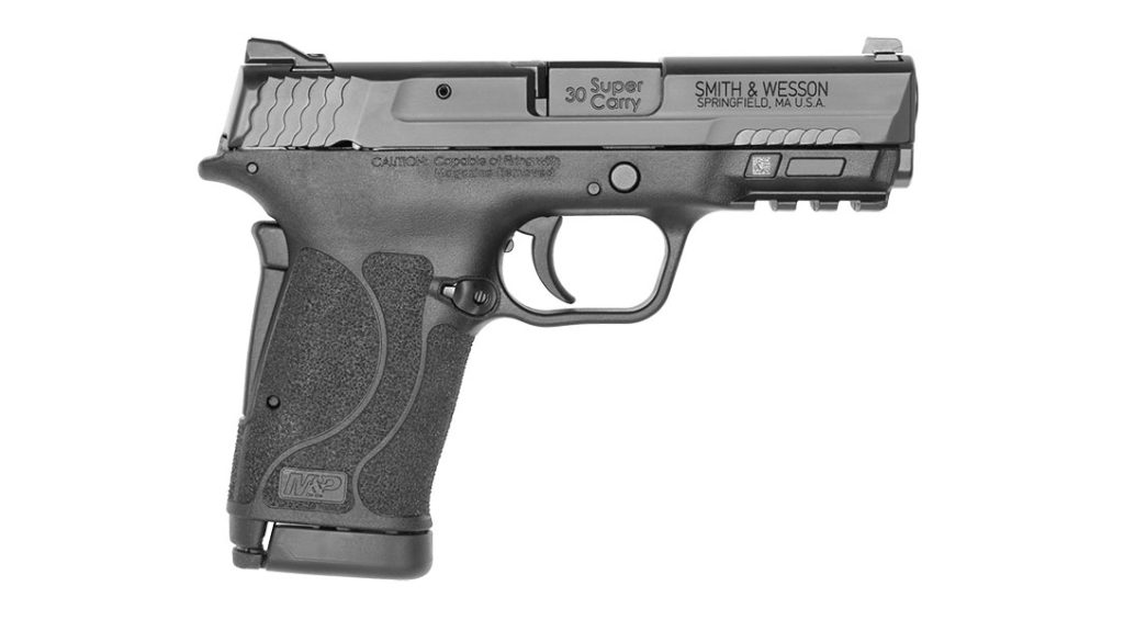 Best Concealed Carry Pistols: Smith & Wesson Shield EZ 30 Super Carry.