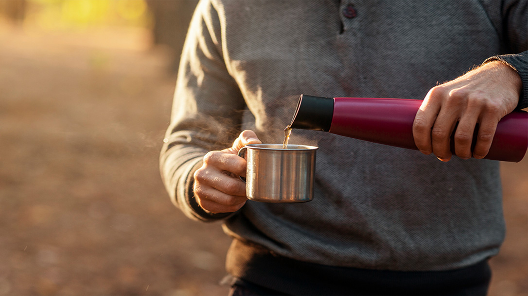 A great cup of coffee made over a campfire is hard to beat.